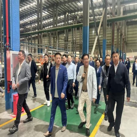 Hengji Nengmai وHuasheng New Energy يزوران قاعدة آنهوي