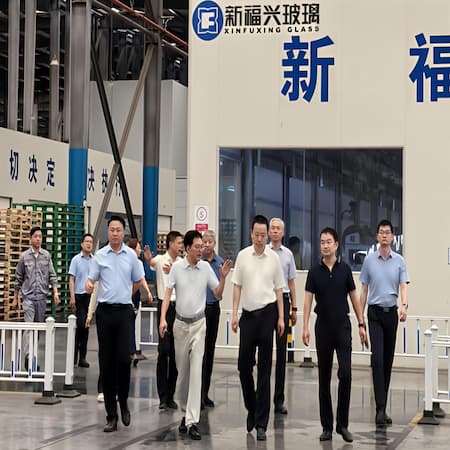 Hu Chunhua Inspects Xinfuxing Anhui Base Project